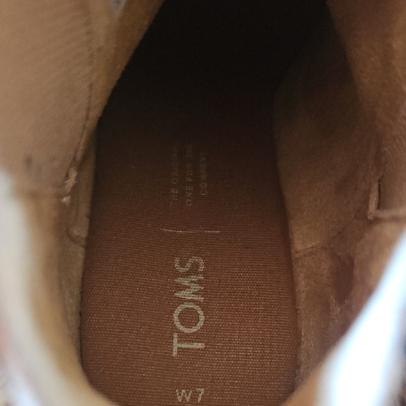 Toms Leopard Print Ankle Boots - Picture 6 of 8